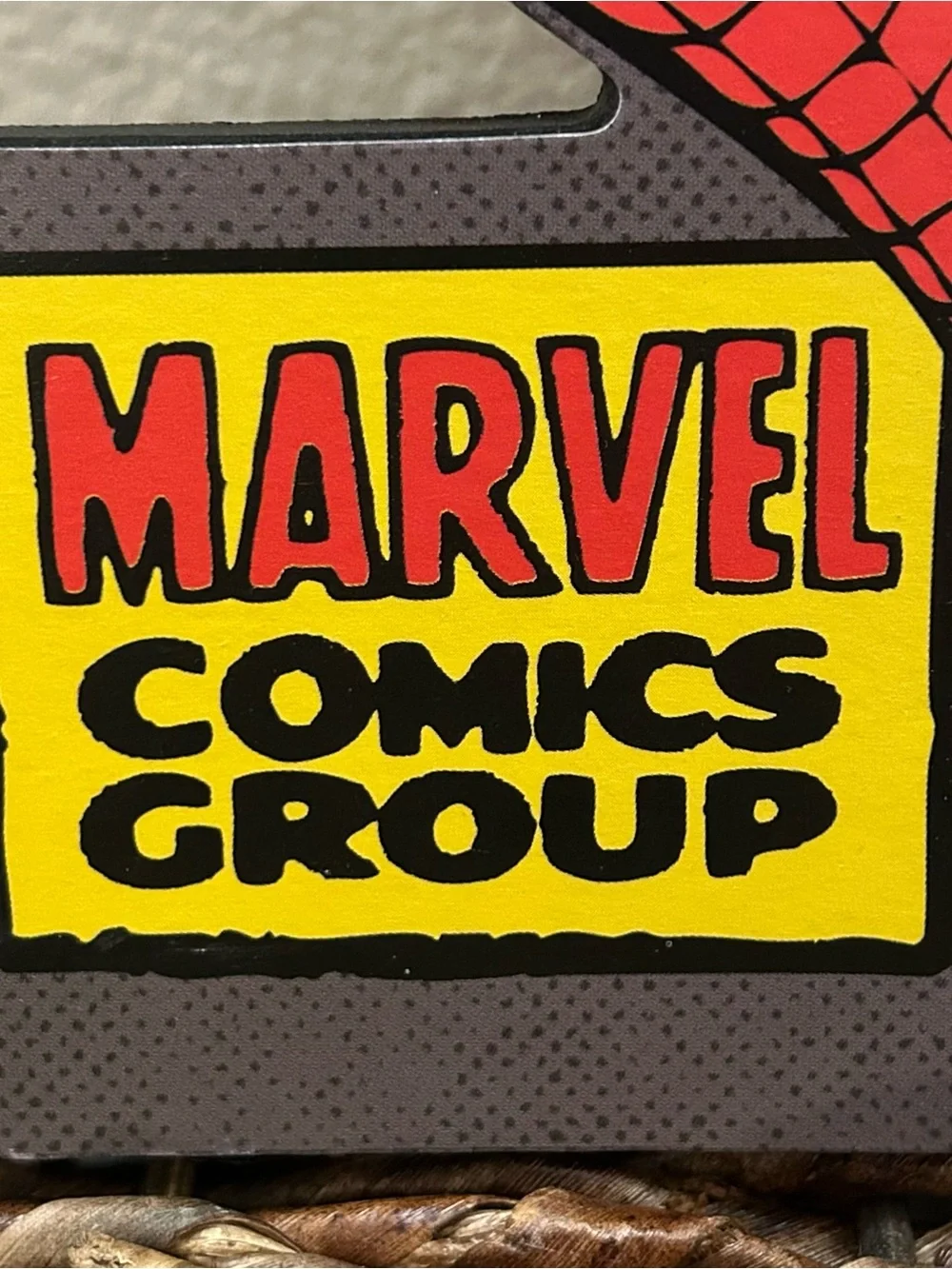 Marvel Spider-Man Comic Book MDF Hanging Wall Decor Sign, 10 x 13 in